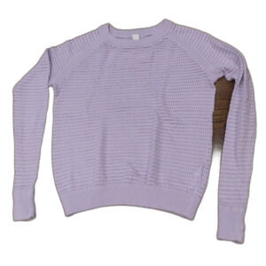 Lululemon Athletica Light Purple Long Sleeve Sweater Women's Size Small